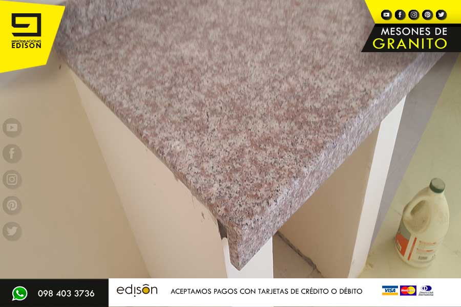 26pink fantasy granito chino sector la espe REMODELACIONES EDISON COCINA GRANITO.003