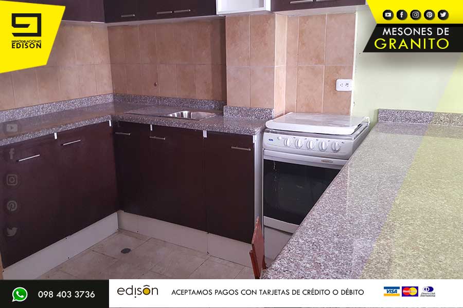 42super brown cocina meson granito sector divino niño REMODELACIONES EDISON GRANITO.002