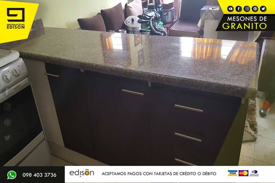 42super brown cocina meson granito sector divino niño REMODELACIONES EDISON GRANITO.003