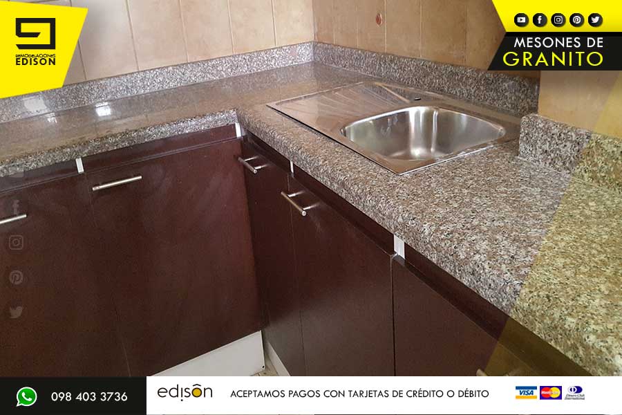 42super brown cocina meson granito sector divino niño REMODELACIONES EDISON GRANITO.004