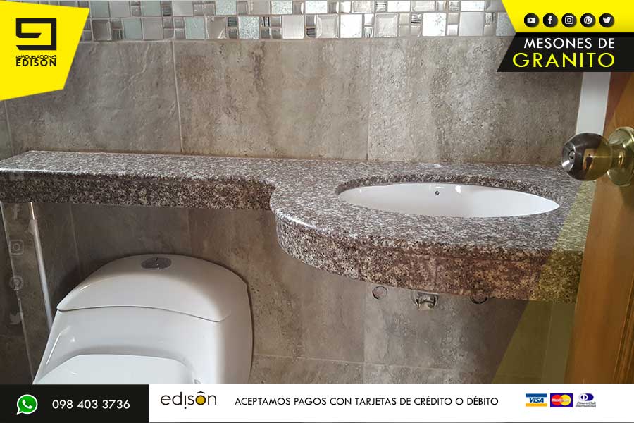 46super brown granito mesones baños sector santo tomas guamani quito REMODELACIONES EDISON BAÑO GRANITO.002