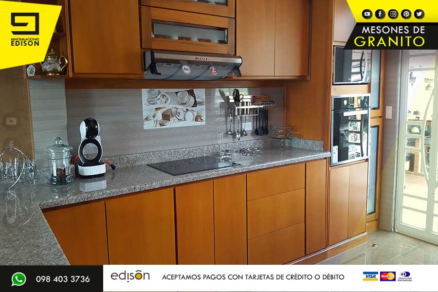 INSTALACION DE GRANITO BLANCO CRISTAL super brown gradas granito mesones sector alangasi valle de los chillos REMODELACIONES EDISON GRANITO.003