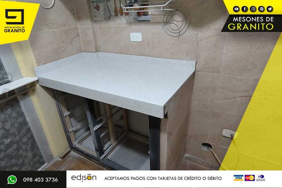 INSTALACION DE GRANITO RESISTENTE E INCOMPARABLE INSTALACION-DE-GRANITO-Y-CUARZO-MESON-CUARZO-BLANCO-PURO-EN-PREMESON-DE-CEMENTO-.0084plantilla-373-pag-web-catalogo.001