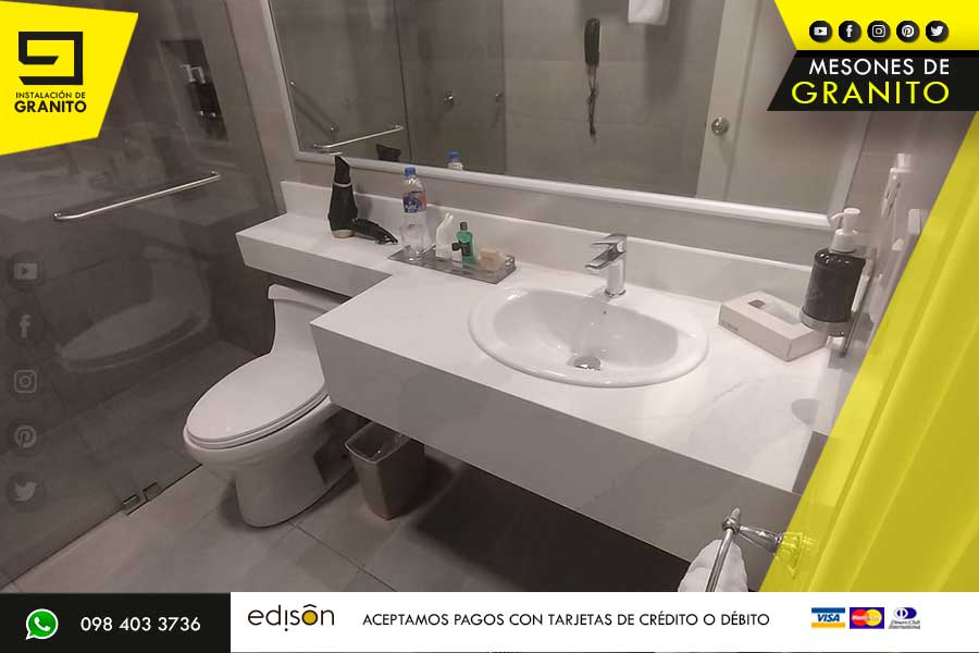 INSTALACION DE CUARZO CALACATTA