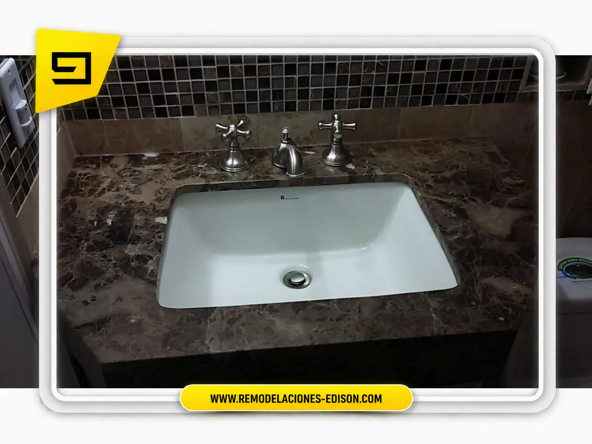 Transformación de baño con Mármol BSB2647-1 – Valle de Los Chillos